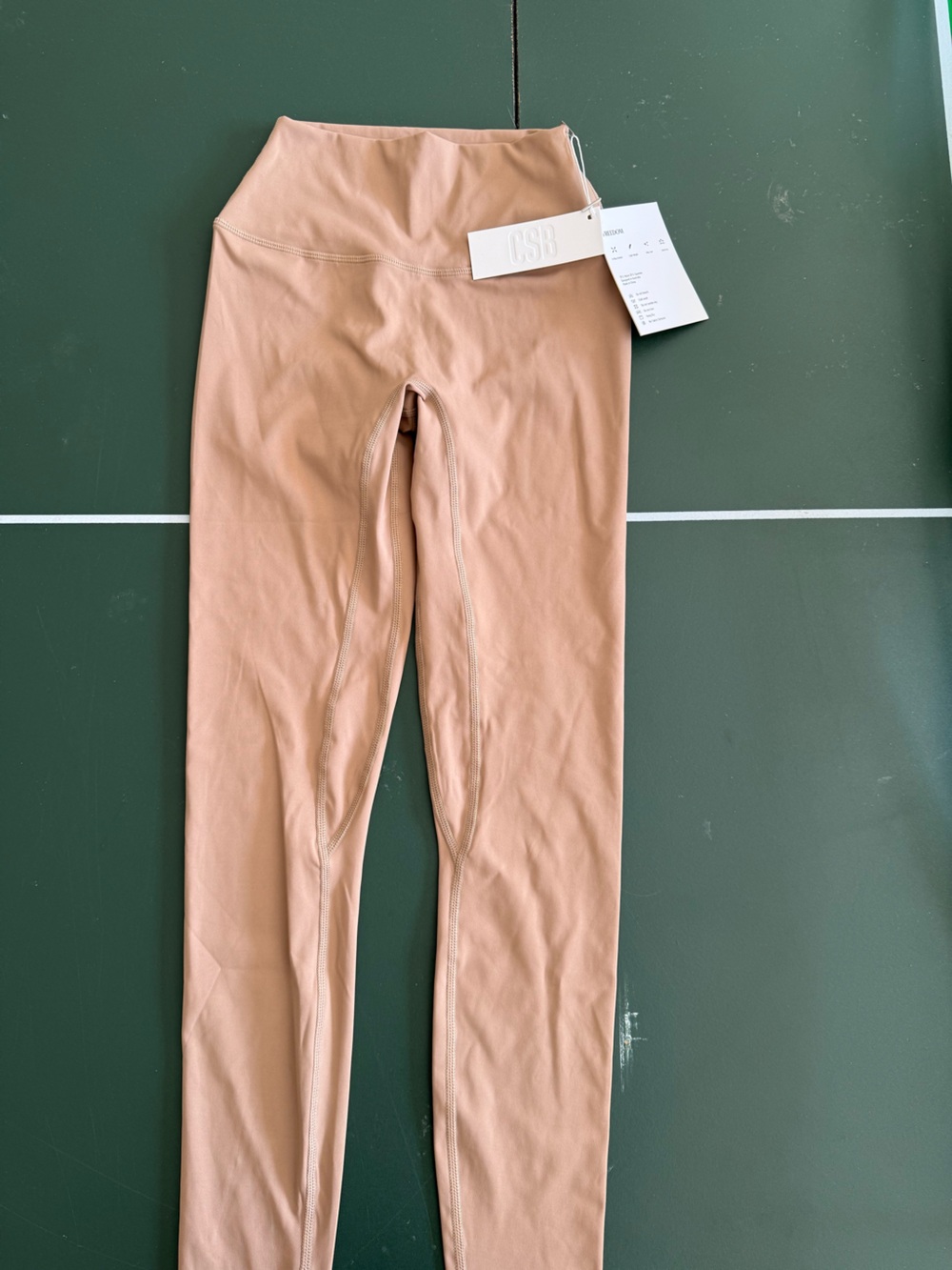 CSPB Freedom Nude-Tone Seam Leggings